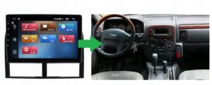RADIO NAWIGACJA GPS JEEP GRAND CHEROKEE 1998-2005 ANDROID 4/64 GB
