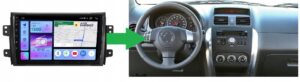 RADIO NAWIGACJA SUZUKI SX-4 FIAT SEDICI 2006-2013 ANDROID 8/128 GB