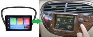 RADIO NAWIGACJA GPS PEUGEOT 607 2004-2010 ANDROID 4/64 GB