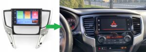 RADIO NAWIGACJA GPS MITSUBISHI L200 2019+ ANDROID 2/64 GB