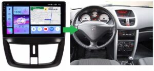 RADIO NAWIGACJA GPS PEUGEOT 207 2006-2012 ANDROID 8/128 GB
