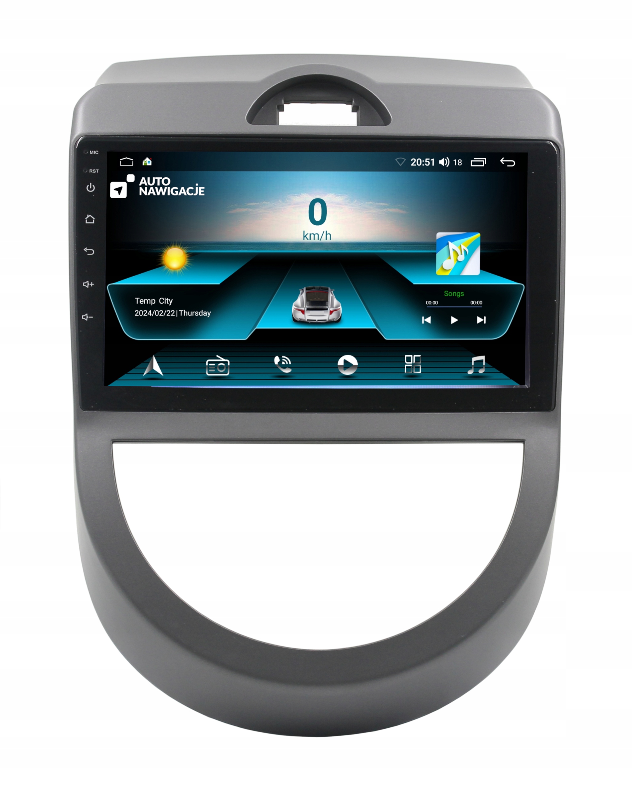 RADIO NAWIGACJA GPS KIA SOUL I 2009-2011 ANDROID 2/64 GB 3 RADIO NAWIGACJA GPS KIA SOUL I 2009-2011 ANDROID 2/64 GB