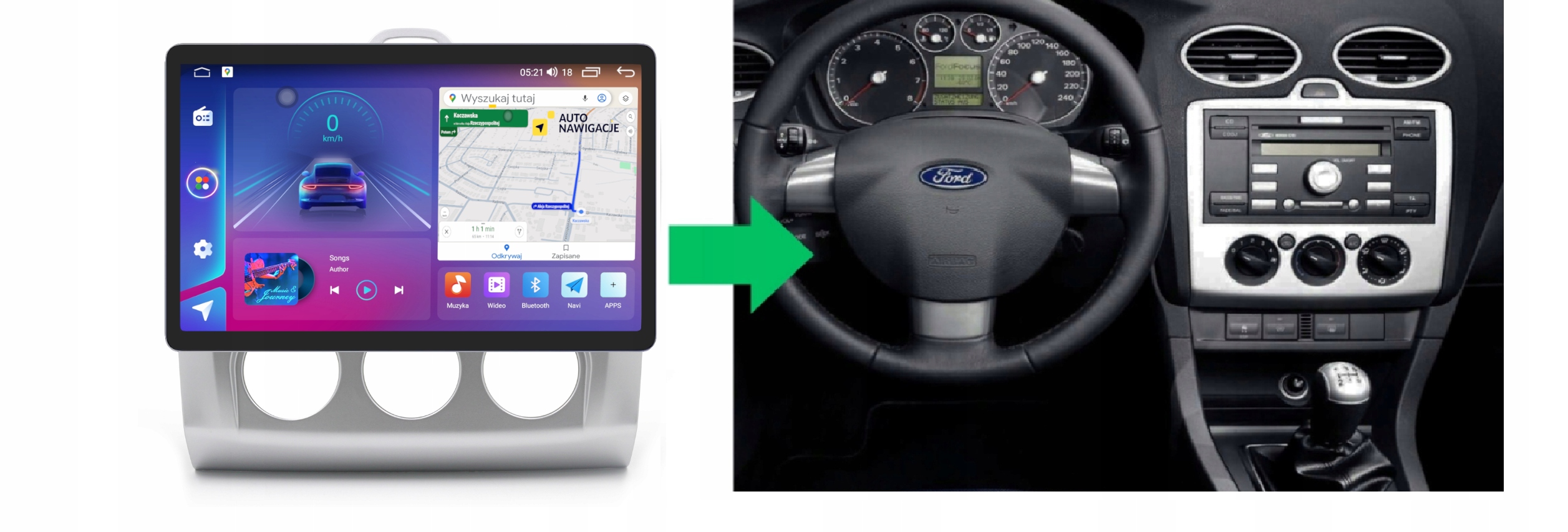 RADIO NAWIGACJA GPS FORD FOCUS 2004-2011 ANDROID 11,5 CALA 4/64 GB 5 RADIO NAWIGACJA GPS FORD FOCUS 2004-2011 ANDROID 11,5 CALA 4/64 GB