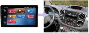RADIO NAWIGACJA GPS PEUGEOT PARTNER II 2008-2018 ANDROID 8/128 GB