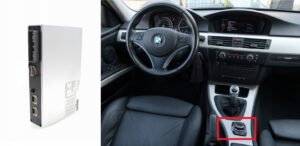 90ba489789b2619ea0e82434c3590cb0.jpg MODUŁ CARPLAY APPLE ANDROID AUTO BMW SERIA 3 / 5 / X5 / X6 2005-2008 CCC