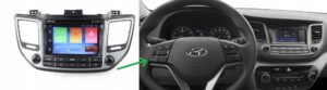 RADIO NAWIGACJA HYUNDAI TUCSON III 2015-18 ANDROID 4/64 GB