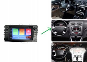 RADIO NAWIGACJA GPS FORD TRANSIT CONNECT ANDROID 2/32 GB