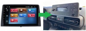 RADIO NAWIGACJA GPS CITROEN BERLINGO 2018+ ANDROID 8/128 GB