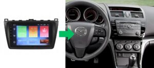 RADIO NAWIGACJA GPS MAZDA 6 2008-2012 ANDROID 2G 64GB 2/64 GB