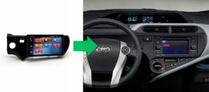 RADIO NAWIGACJA GPS TOYOTA PRIUS C 2011-2017 ANDROID 8/128 GB