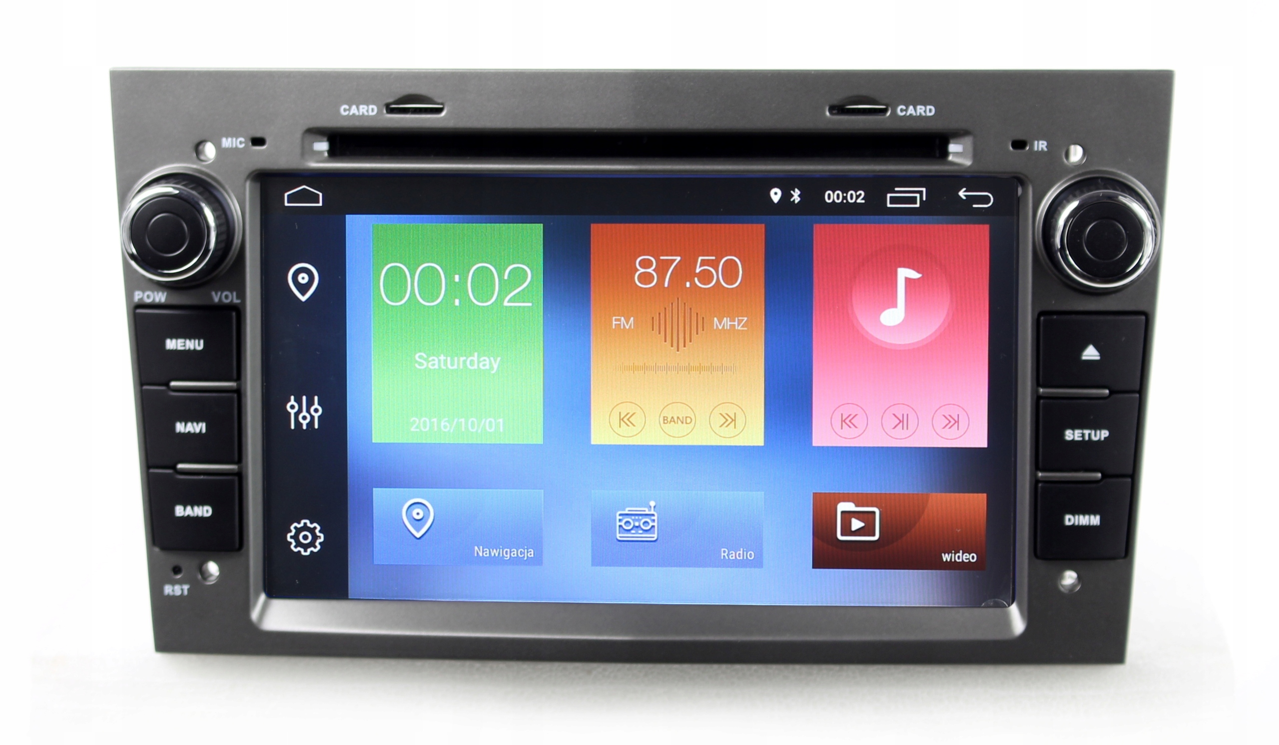 RADIO NAWIGACJA GPS OPEL VECTRA C 2002-08 ANDROID 4/64 GB
