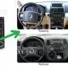 RADIO NAWIGACJA VOLKSWAGEN TOUAREG T5 Multivan 2004-2010 ANDROID Carplay 8/128 GB