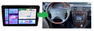 RADIO NAWIGACJA MERCEDES BENZ W209 C209 CLK 2002-2004 ANDROID 4/64 GB