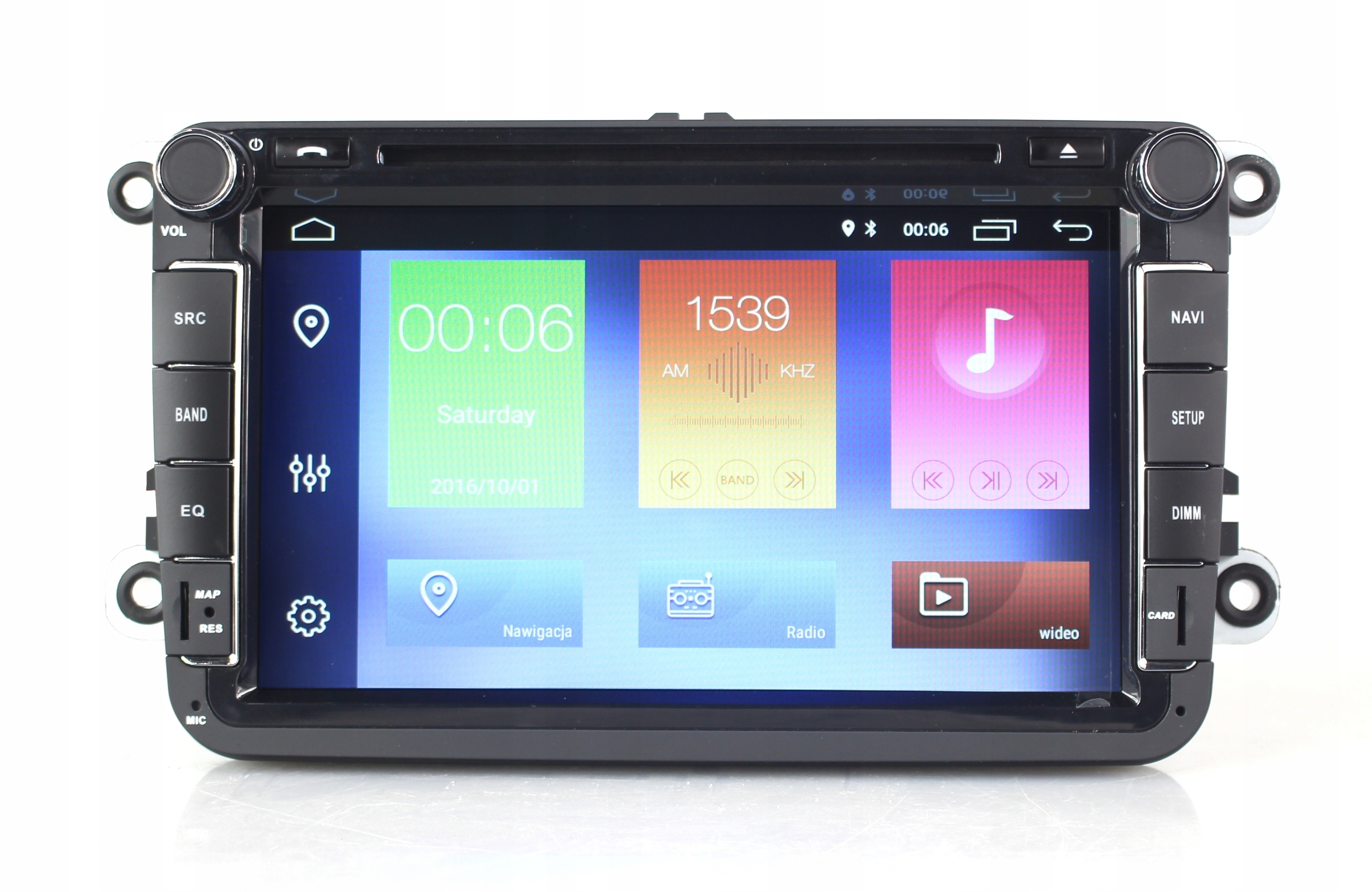 RADIO NAWIGACJA GPS SEAT ALHAMBRA II 2010-2015 ANDROID 8/128 GB