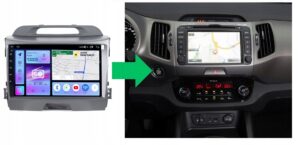 RADIO NAWIGACJA GPS KIA SPORTAGE 2010-2015 ANDROID 8/128 GB