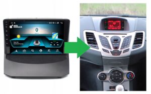 RADIO NAWIGACJA GPS FORD FIESTA 2009-2017 ANDROID 2/64 GB