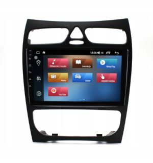 9eceeea324d27c0d0515266d2f961b4b.jpg RADIONAWIGACJA MERCEDES BENZ CLK W208 W209 ANDROID 4/64 GB