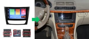 RADIO NAWIGACJA GPS MERCEDES CLS W219 ANDROID 2/64 GB