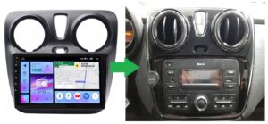 RADIO NAWIGACJA GPS DACIA LODGY 2012-2020 ANDROID 4/64 GB