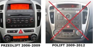 RADIO NAWIGACJA GPS KIA CEED I 2006-2009 ANDROID 4/64 GB
