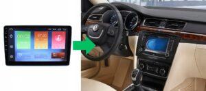 RADIO NAWIGACJA GPS SKODA SUPERB II 2008-2015 ANDROID 8/128 GB
