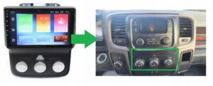 RADIO NAWIGACJA GPS DODGE RAM IV 3500 2012-2019 ANDROID 4/64 GB