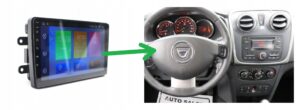 RADIO NAWIGACJA GPS DACIA LOGAN 2012-2016 ANDROID 8/128 GB