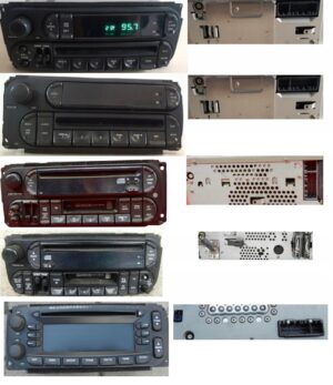 RADIO NAWIGACJA GPS CHRYSLER GRAND VOYAGER IV 8/128 GB