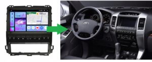 RADIO NAWIGACJA GPS LAND CRUISER IV 2002-2010 ANDROID 8/128 GB