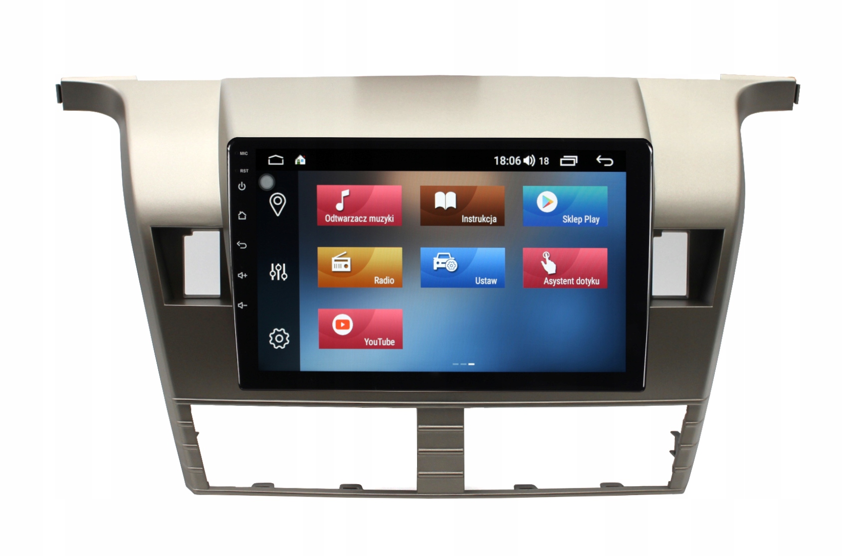 RADIO NAWIGACJA GPS NISSAN X-TRAIL 2000-2002 ANDROID 2/64 GB