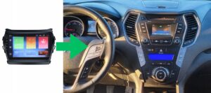 RADIO NAWIGACJA GPS HYUNDAI SANTA FE III 2012-2017 ANDROID 2/64 GB