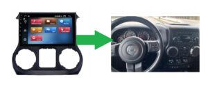 RADIO NAWIGACJA GPS JEEP WRANGLER 2014-2017 ANDROID 2/64 GB
