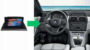 RADIO NAWIGACJA GPS BMW X3 E83 2003-2010 ANDROID 8/128 GB