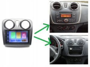 RADIO NAWIGACJA GPS DACIA LOGAN 2012-2020 ANDROID 4/64 GB