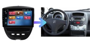 RADIO NAWIGACJA GPS PEUGEOT 107 2005-2014 ANDROID 4/64 GB