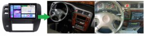 RADIO NAWIGACJA GPS NISSAN PATROL 1997-2003 ANDROID 8/128 GB