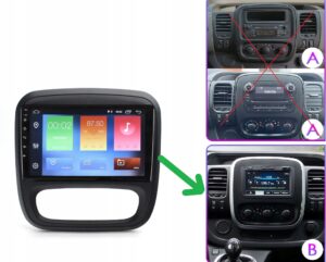 RADIO NAWIGACJA OPEL VIVARO B 2014-2018 ANDROID 8/128 GB