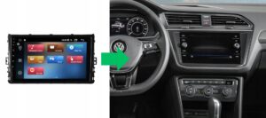 RADIO NAWIGACJA GPS VOLKSWAGEN TIGUAN 2018+ ANDROID 8/128 GB