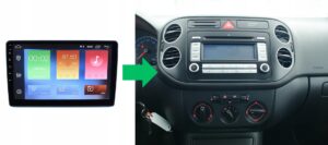 RADIO NAWIGACJA GPS VOLKSWAGEN GOLF PLUS 2005-2014 ANDROID 4/64 GB