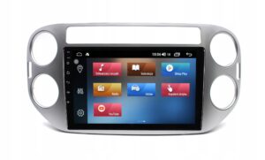 RADIO NAWIGACJA GPS VOLKSWAGEN TIGUAN I 2006-2017 ANDROID CARPLAY 2/64 GB
