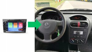 RADIO NAWIGACJA GPS OPEL COMBO C 2001-2010 ANDROID 4/64 GB