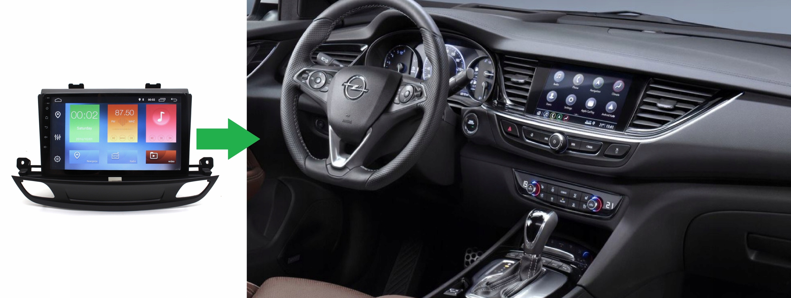 RADIO NAWIGACJA GPS OPEL INSIGNIA 2017-2022 ANDROID 4/64 GB