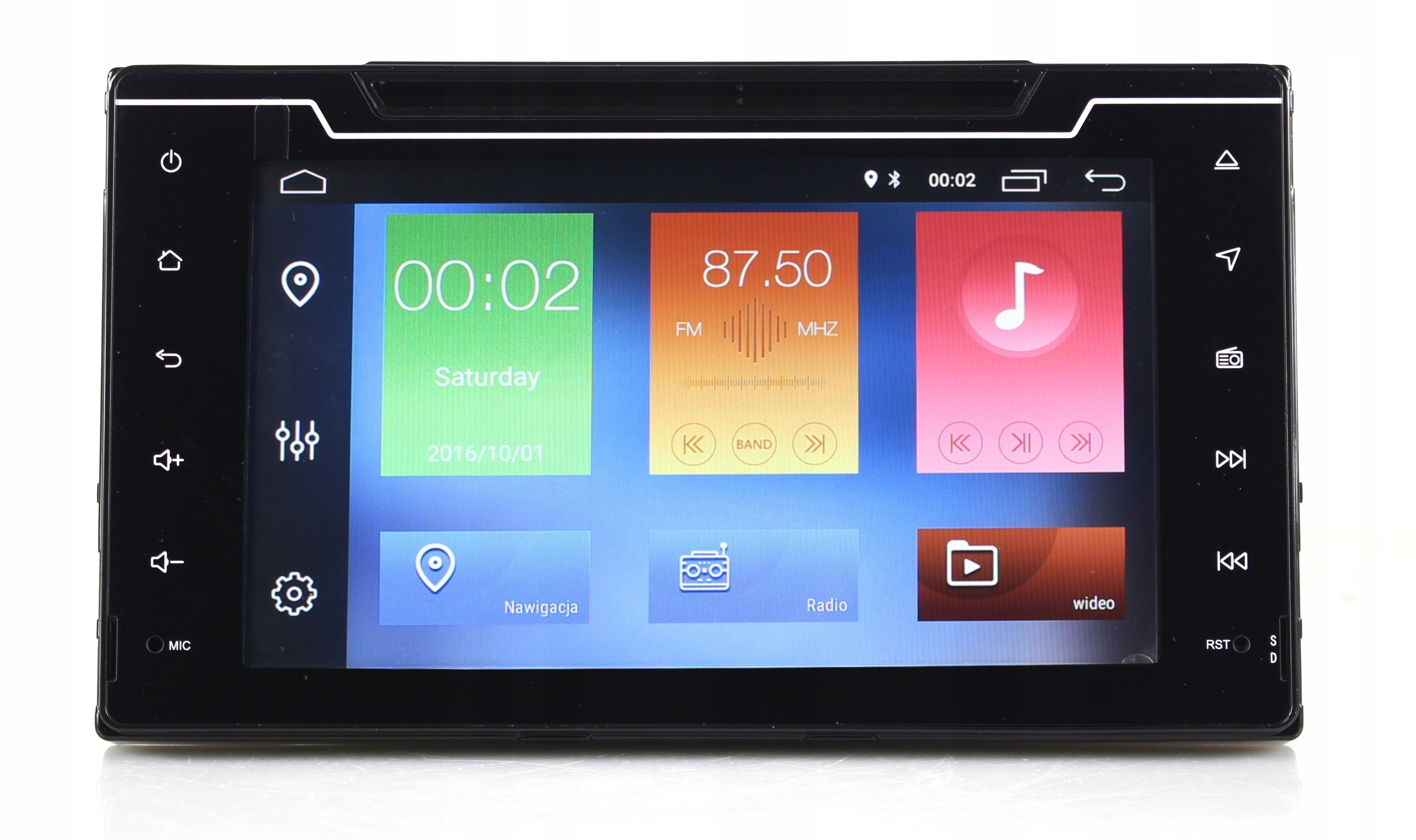 RADIO NAWIGACJA TOYOTA CAMRY MIRAI SIENNA TACOMA 2012+ ANDROID 4/64 GB