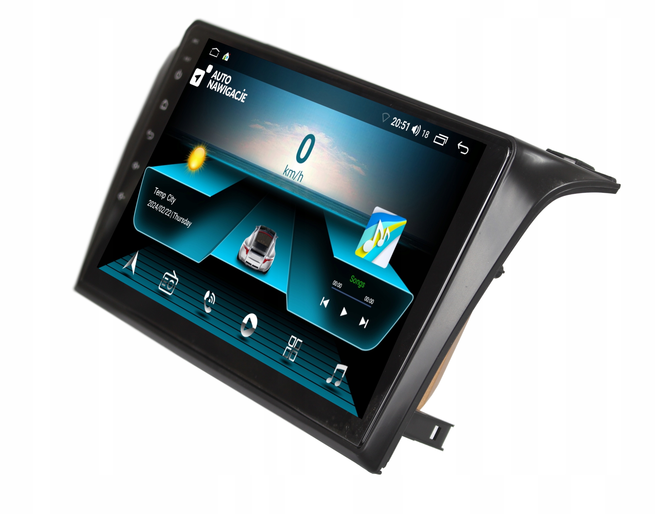RADIO NAWIGACJA GPS MAZDA 3 2003-2009 ANDROID 2/64 GB