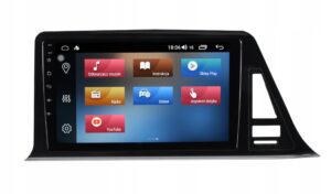 RADIO NAWIGACJA GPS TOYOTA C-HR CH-R CHR 2016-2020 do wersji wysokiej 15cm 4/64 GB