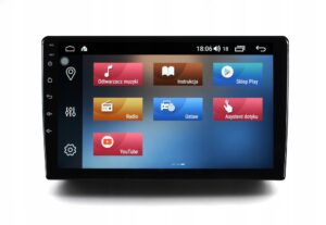 RADIO NAWIGACJA GPS DACIA DUSTER 2014-2017 ANDROID CARPLAY 8/128 GB