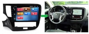 RADIO NAWIGACJA GPS MITSUBISHI OUTLANDER 2019-2020 ANDROID 8/128 GB