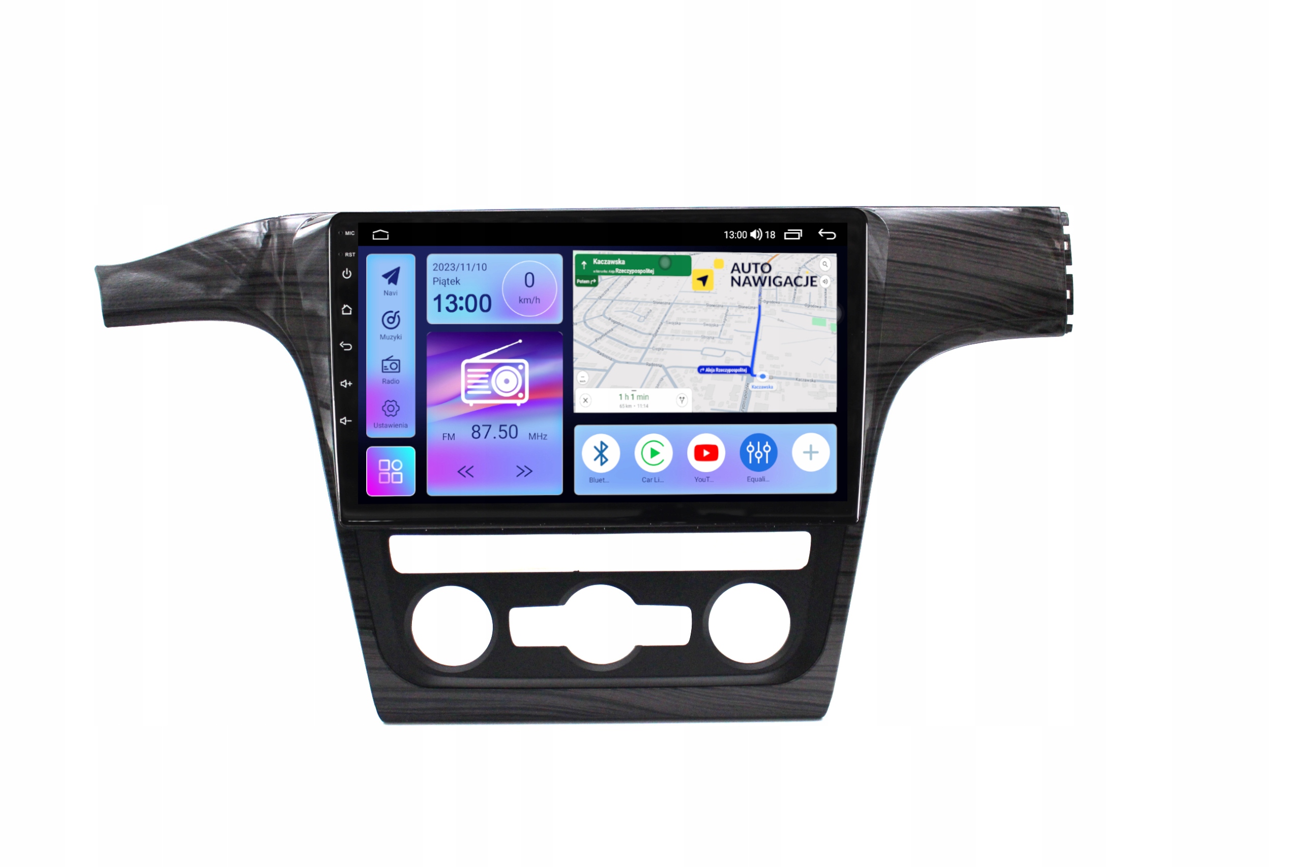 RADIO NAWIGACJA GPS VOLKSWAGEN PASSAT B7 2010-2015 ANDROID 4/64 GB