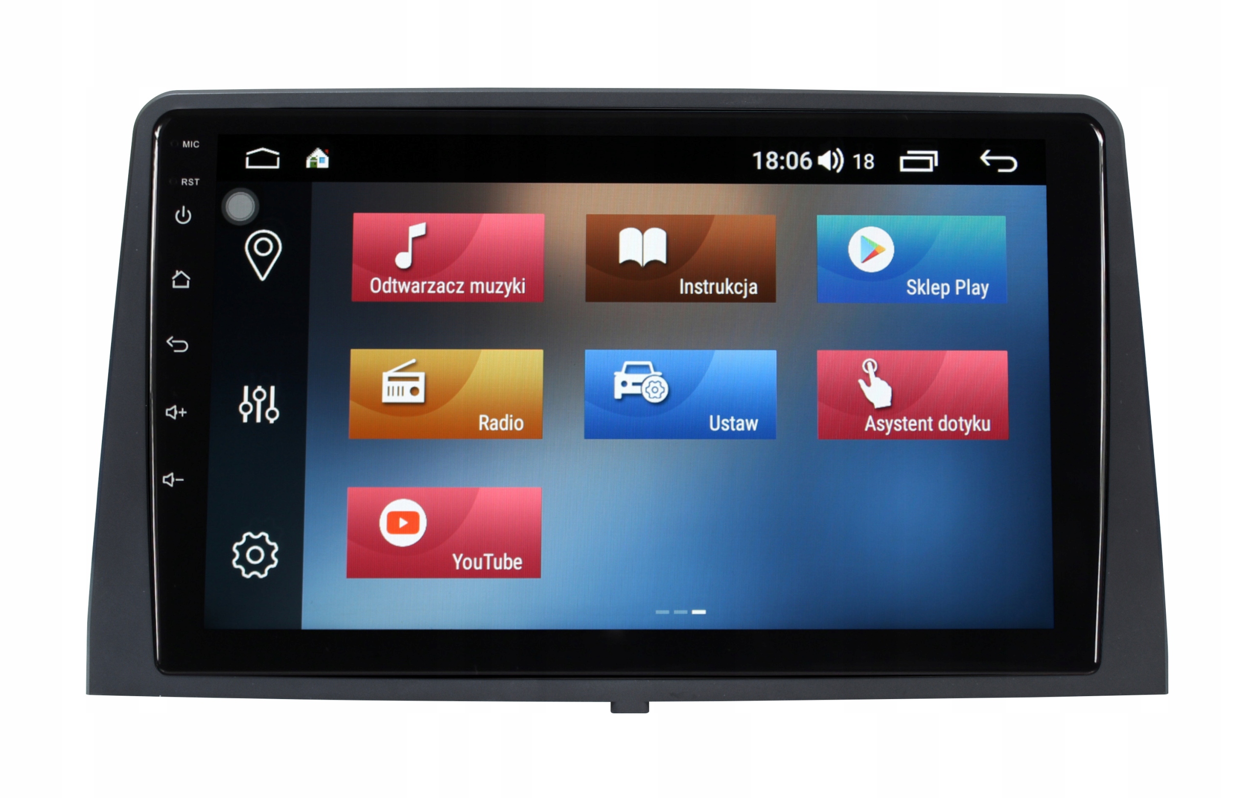 RADIO NAWIGACJA GPS PEUGEOT 5008 2018+ ANDROID 8/128 GB