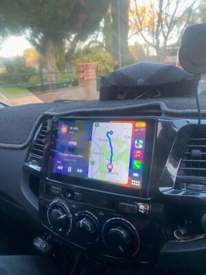 RADIO NAWIGACJA GPS TOYOTA HILUX 2008-2015 ANDROID MANUALNA KLIMATYZACJA 4/64 GB